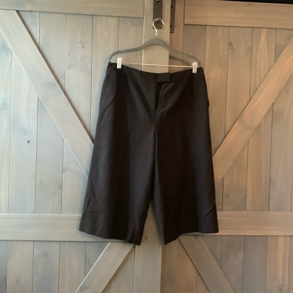 Talbots women’s brown wool Gaucho pants Made in Italy